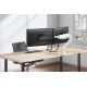9. Neomounts DS75S-950WH2 uchwyt / stojak do monitorów 81,3 cm (32") Biurko Biały
