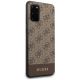 5. Etui Guess 4G Stripe Collection Samsung Galaxy S20 + - brązowe