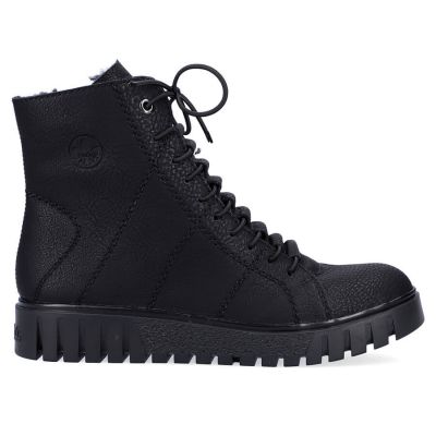 17. Botki ocieplane Rieker W R279B czarne