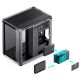 14. Jonsbo X400 Pro PC-Gehäuse, Midi-Tower, ATX, Tempered Glass - grau
