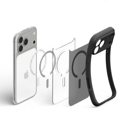 6. Etui Spigen Ultra Hybrid MagSafe na iPhone 18 Pro Max / 17 Pro Max - frost black