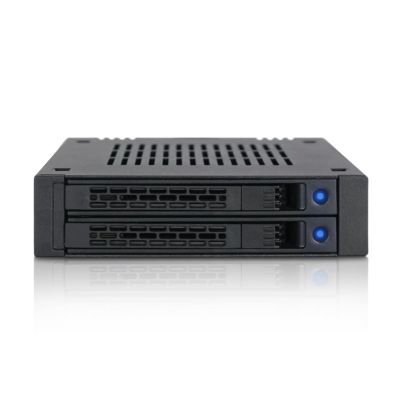 14. Icy Dock MB742SP-B panel drive bay Czarny