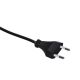 2. Kabel SAVIO CL-100 (2-Pin F - Euro M; 1,8m; kolor czarny)