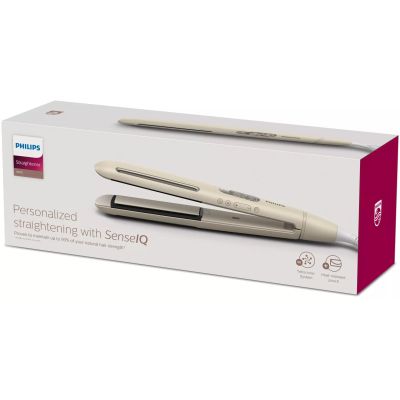 6. Prostownica do włosów Philips 8000 BHS838/00 z technologią SenseIQ