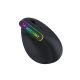 3. Mysz bezprzewodowa Wozinsky WMG-1164 gamingowa pionowa ergonomiczna 3600 DPI z podświetleniem RGB - czarna