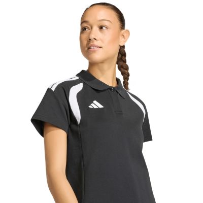 4. Koszulka damska adidas Tiro 26 League Polo czarna KF3403