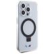 4. Etui BMW Ring Stand M Collection MagSafe na iPhone 15 Pro - przezroczysty