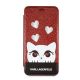 6. Etui Karl Lagerfeld Valentine na iPhone X / XS - czerwone