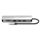 4. Port Designs 900164 stacja dokująca Przewodowa USB 3.2 Gen 1 (3.1 Gen 1) Type-C Stal nierdzewna