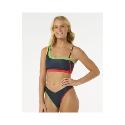 5. Top RIP CURL Gigi One Shoulder Top turkusowy