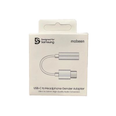 2. Adapter Samsung GP-TGU023AE DAC USB-C do mini jack 3.5mm - biały