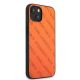 4. Etui Karl Lagerfeld Perforated Allover na iPhone 13 mini - pomarańczowe
