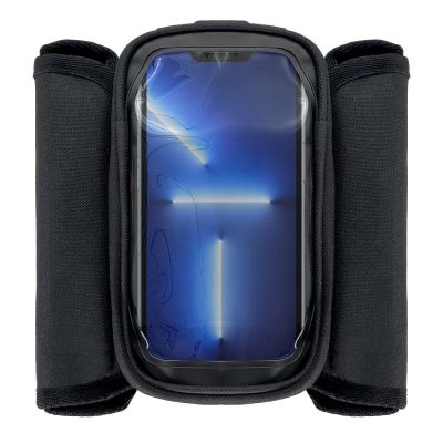 4. Wozinsky torba rowerowa na ramę sakwa na rower wodoodporne etui na telefon 1,5l czarny (WBB26BK)
