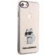 6. Etui Karl Lagerfeld Ikonik Choupette na iPhone 7 / 8 / SE 2020 / SE 2022 - różowe