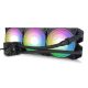 Alphacool Pro Aurora 420 CPU AIO Procesor Zestaw do chłodzenia płynami 14 cm Czarny, Biały