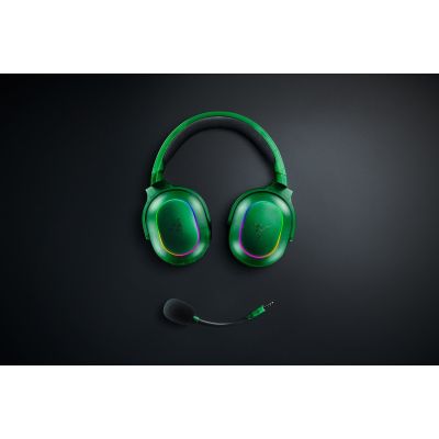 3. Zestaw słuchawkowy Razer Barakuda X Green Edition z mikrofonem