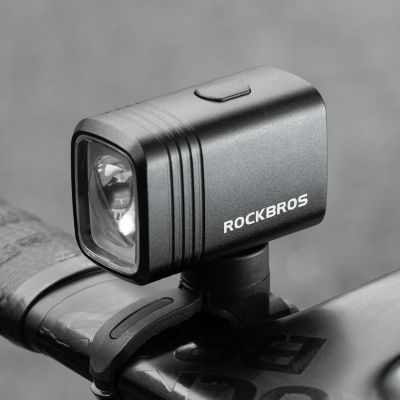 6. Lampka rowerowa Rockbros M6 1000 lm przednia akumulatorowa 2800 mAh - czarna