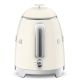 27. Czajnik SMEG KLF05CREU mini 0,8L creme