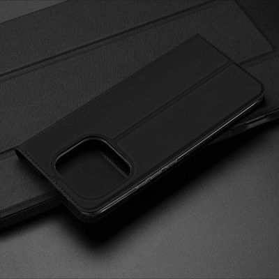 19. DUX DUCIS Skin Pro kabura etui pokrowiec z klapką Xiaomi Mi 11 Pro czarny