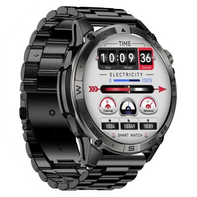 8. Smartwatch Gravity Czarny Pasek + Bransoleta GT46-2
