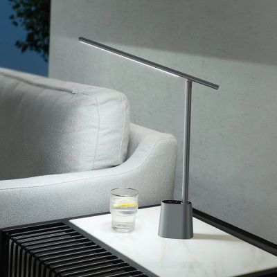 11. Baseus Smart Eye bezprzewodowa biurkowa lampka LED z akumulatorem 2200 mAh szary (DGZG-0G)