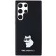 3. Etui Karl Lagerfeld Silicone Choupette Metal Pin na Samsung Galaxy S24 Ultra - czarne