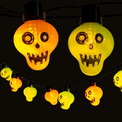 3. GIRLANDA HALLOWEEN CZASZKI 10LED