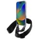 4. Etui BMW M Edition Carbon Stripe & Strap na iPhone 16 Pro - szare