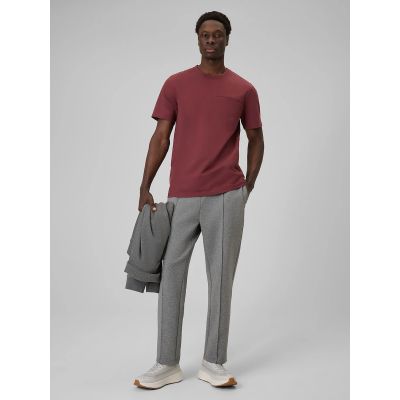5. T-shirt regular gładki męski 4F 4FRSS26TTSHM3637-60S