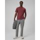 5. T-shirt regular gładki męski 4F 4FRSS26TTSHM3637-60S