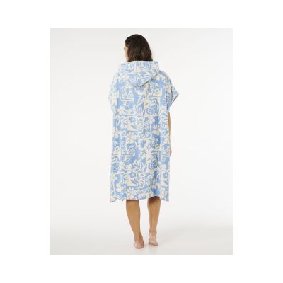 3. Ponczo damskie RIP CURL Mixed Hooded Towel zielone