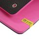 2. Mata fitness klubowa z otworami  HMS Premium MFK02 Pink-Black