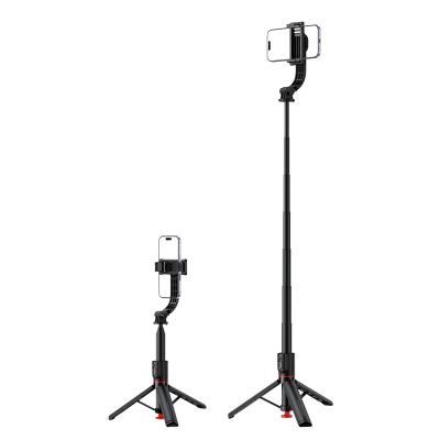 5. Selfie stick Acefast E42 z automatycznym statywem i pilotem Bluetooth 1,05 m - czarny