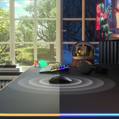 27. Mysz SteelSeries Rival 3 Wireless Gen 2 Aqua