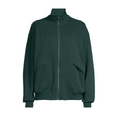 Bluza CASALL Comfy Full Zip Sweater zielony