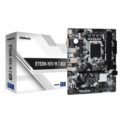 Płyta główna Asrock B760M-HDV/M.2 D4