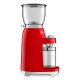 10. Smeg CGF11RDEU młynek do kawy 150 W Czerwony