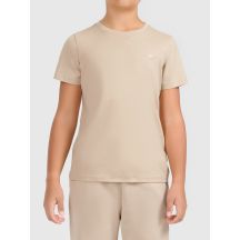 T-shirt bawełniany dziewczęcy 4F 4FJWAW26TTSHF3528-83S