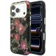 Etui Guess Blossom Roses Print MagSafe na iPhone 18 Pro / 17 Pro - czarne