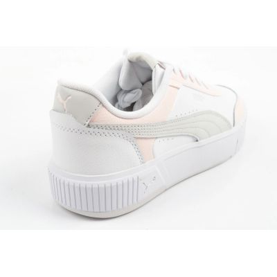 4. Puma buty sportowe damskie trampki Carina Mia skórzane białe