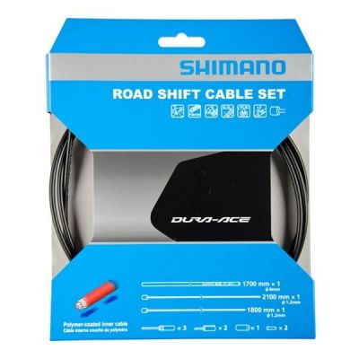 SHIMANO zestaw linek i pancerzy prze. Polimer szos