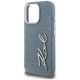 6. Etui Karl Lagerfeld FW Jeans Signature Logo na iPhone 16 Pro Max - niebieskie