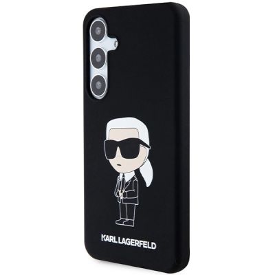 2. Etui Karl Lagerfeld Silicone Ikonik na Samsung Galaxy S24 - czarne
