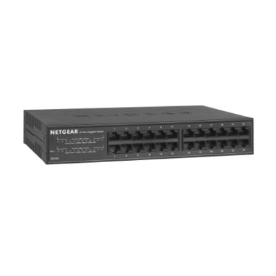 9. Switch Netgear GS324-200EUS 24p Unmanaged Gigabit
