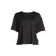 Koszulka damska CASALL Laser Mesh Tee kolor czarny