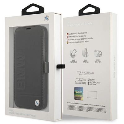 7. Etui BMW Signature na iPhone 13 mini - czarne