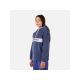 4. Bluza dziecięca ROSSIGNOL JR ALLTRACK ANORAK FLEECE niebieska