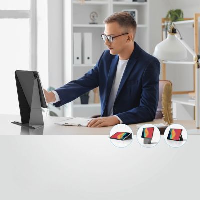 8. Etui AMAZINGTHING Matte Pro Mag Folio z podstawką na iPad Air 13" M3/M4 (2025/2026) - czarne