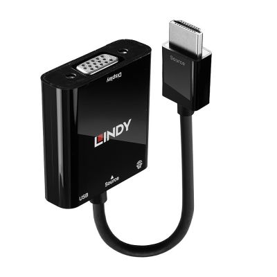2. LINDY Konverter HDMI auf VGA und Audio 1080p ohne Scaling