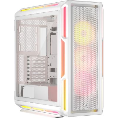 4. Corsair iCUE LINK 5000T LX RGB Midi Tower Biały